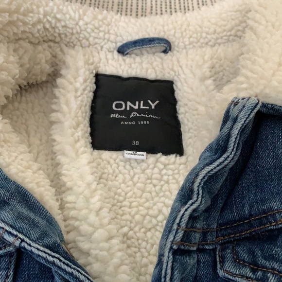 Only Denim Teddy jacket - Picture 2 of 4